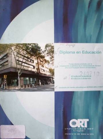 Diploma en educación