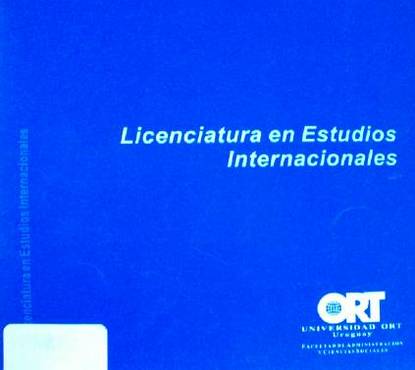 Licenciatura en Estudios Internacionales