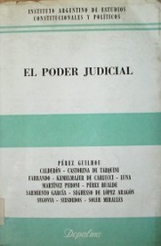 El Poder Judicial.