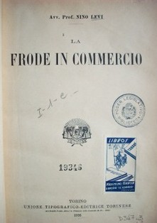 La frode in commercio