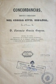 Concordancias, motivos y comentarios del Código Civil Español