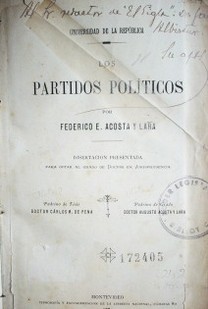 Los partidos políticos