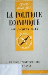 La politique économique