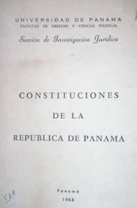 Constituciones de la República de Panamá