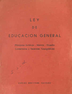 Ley sobre educación general