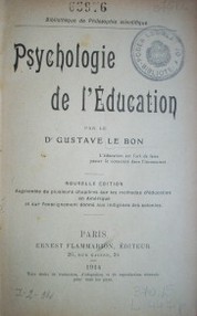 Psychologie de l'éducation