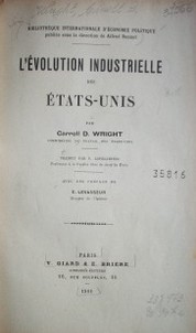 L'évolution industrielle des Etats-Unis