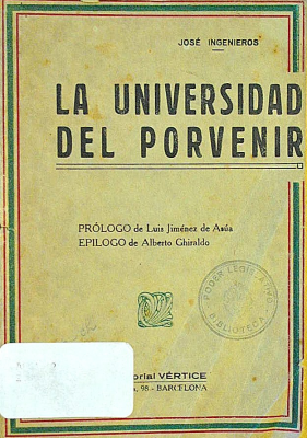 La universidad del porvenir