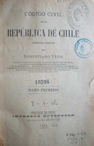 Código Civil de la República de Chile