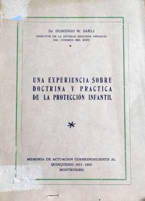 Una experiencia sobre doctrina y práctica de la protección infantil