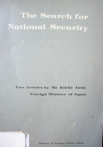 The search for National Security