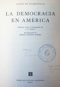 La Democracia en América