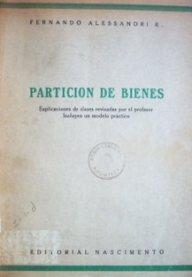 Partición de bienes