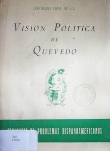 Visión política de Quevedo