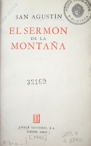 El Sermón de la Montaña