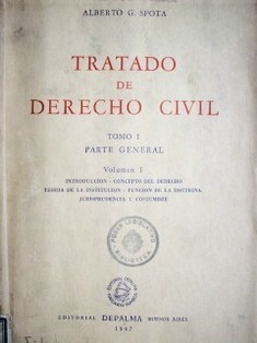 Tratado de Derecho Civil