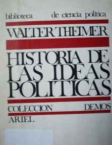 Historia de las ideas políticas