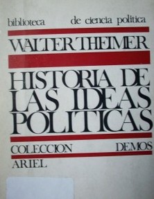 Historia de las ideas políticas