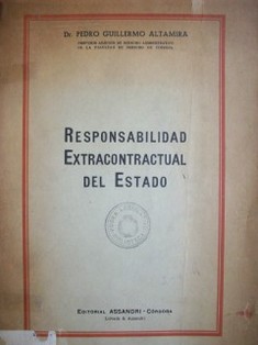 Responsabilidad extracontractual del Estado