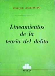 Lineamientos de la teoría del delito