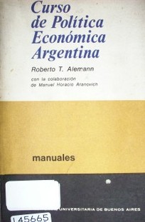 Curso de política económica argentina