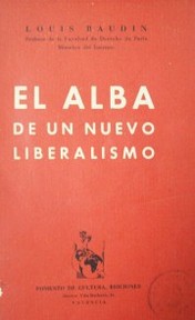 El alba de un nuevo liberalismo