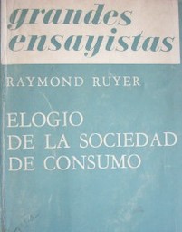 Elogio de la sociedad de consumo