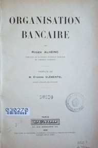 Organisation bancaire