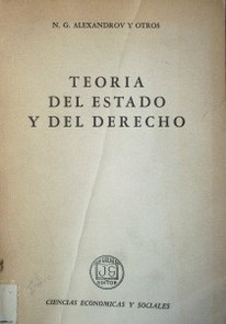 Teoría del Estado y del Derecho