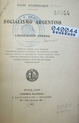 Socialismo Argentino y legislación obrera