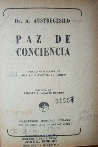 Paz de conciencia