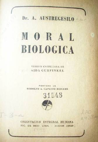 Moral biológica