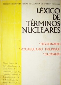 Léxico de términos nucleares