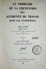 Le problème de la prévention des accidents du travail dans les entreprises