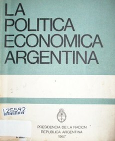 La política económica Argentina