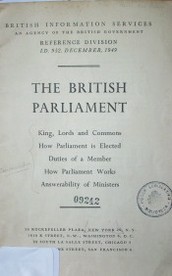 The British Parliament