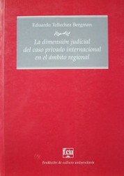 La dimensión judicial del caso privado internacional en el ámbito regional : análisis en especial de los protocolos acordados en el Mercosur sobre Cooperación, Asistencia Jurídica Internacional, Cumplimiento de Medidas Cautelares, Reconocimiento de Sentencias Extranjeras y Jurisdicción Internacional