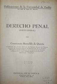 Derecho penal