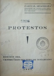 Protestos