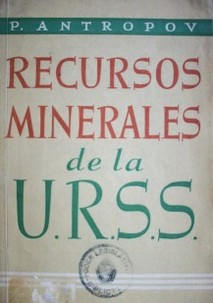 Recursos minerales de la Unión Soviética