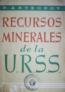 Recursos minerales de la Unión Soviética