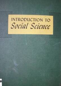 Introduction to social science : a survey of social problems