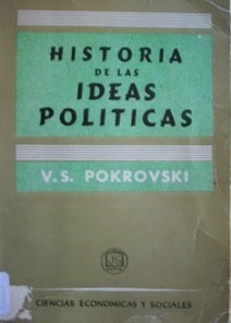 Historia de las ideas políticas