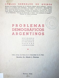 Problemas demográficos argentinos