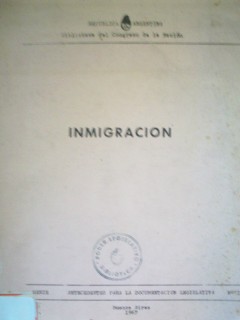 Inmigración