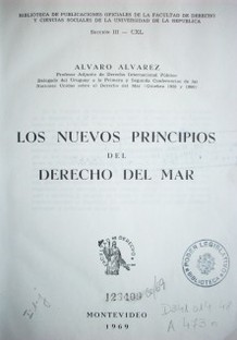 Los nuevos principios del derecho del mar