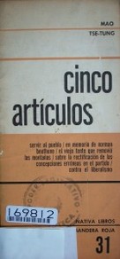 Cinco artículos