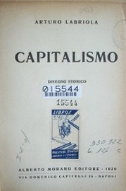 Capitalismo : disegno storico