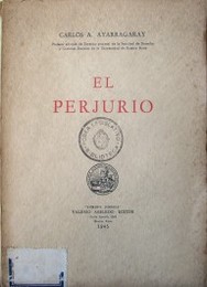 El perjurio