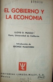 El gobierno y la economía